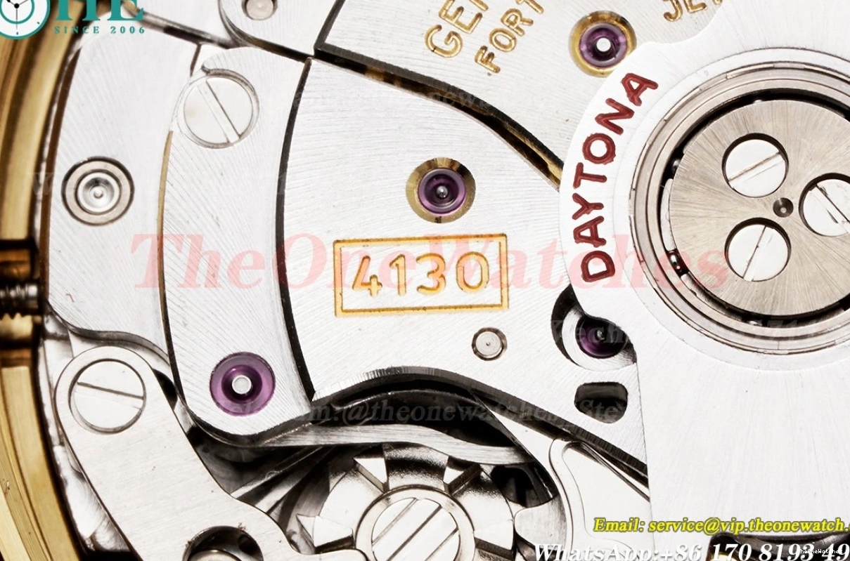 YG KING RU Daytona 116518 Dial 40mm Black SA4130 0323